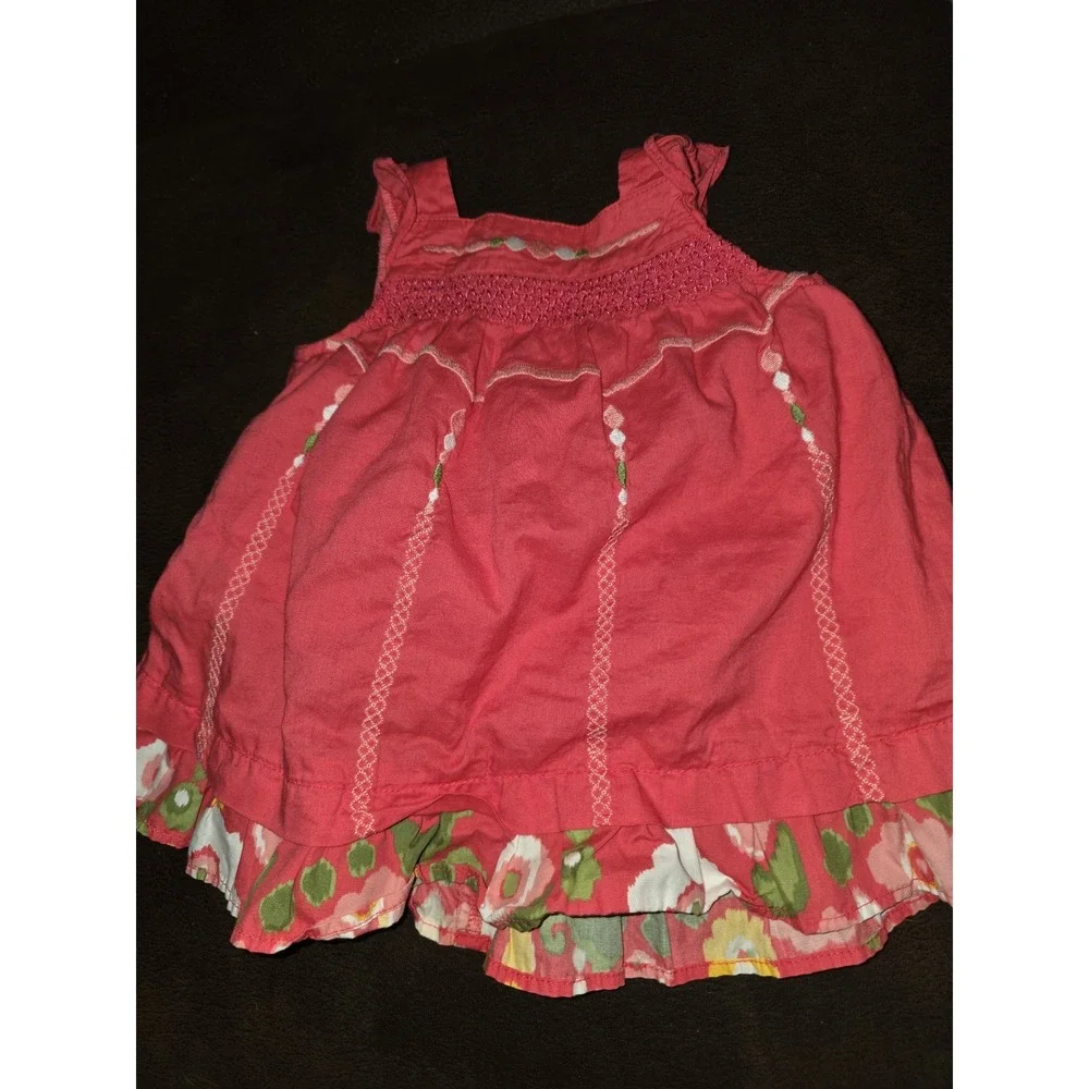 Gymboree outlet bohemian jewel layette line dress size 0 3 months